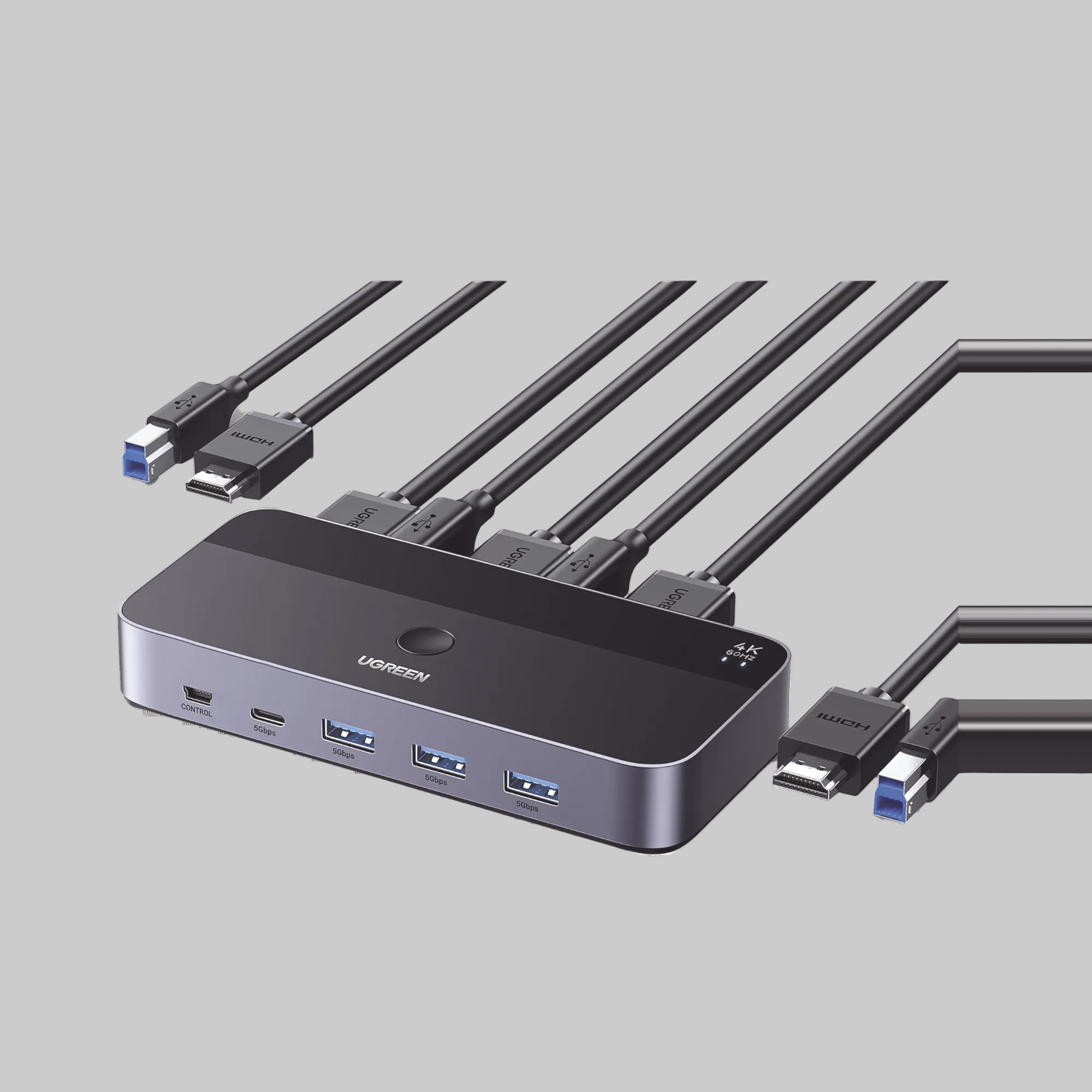 Conmutador KVM HDMI 4K