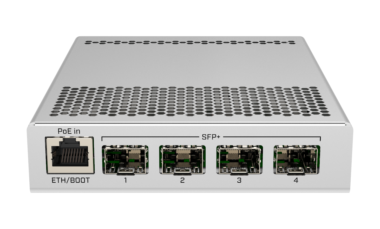 Switch Mikrotik CRS305-1G-4S+IN, Switch de escritorio GigaEth, 4 puertos 10Gbps SFP+