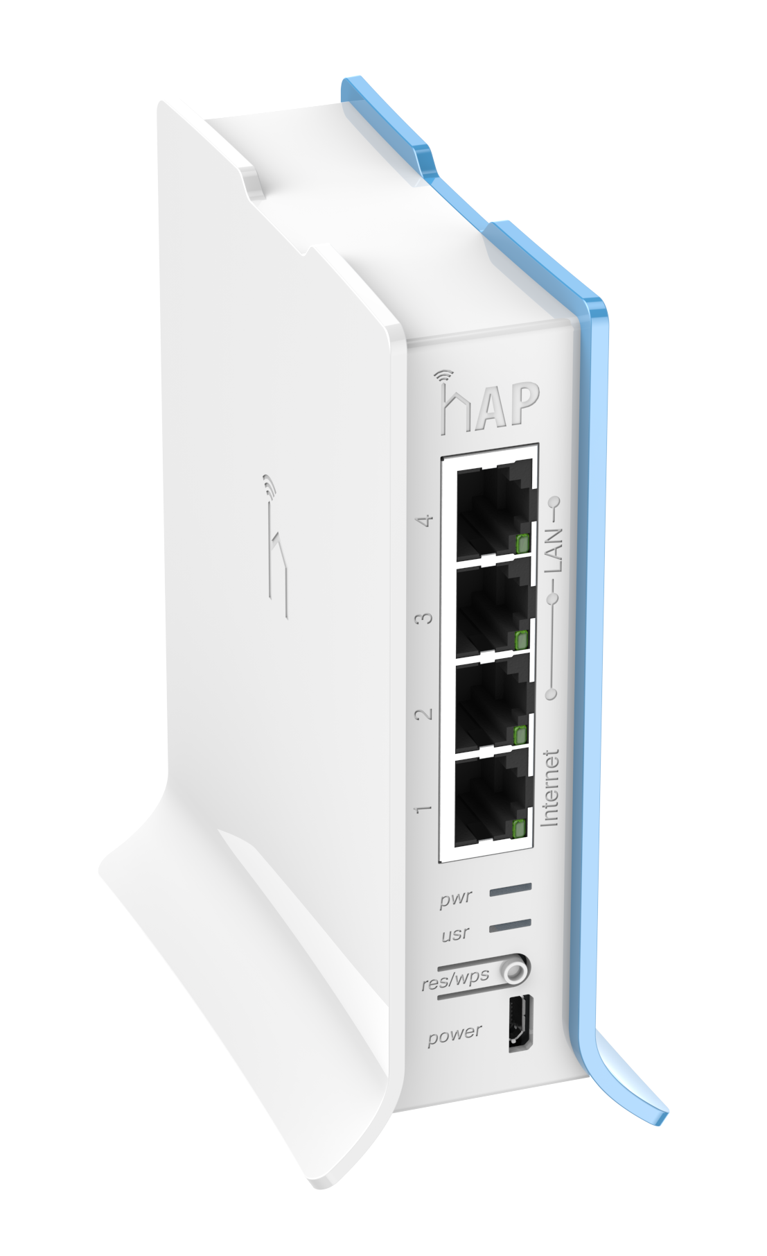 Router Mikrotik RB941-2nD-TC Hap Lite, Routeboard Azul Y Blanco 5v, Wi-Fi, Licencia Nivel 4