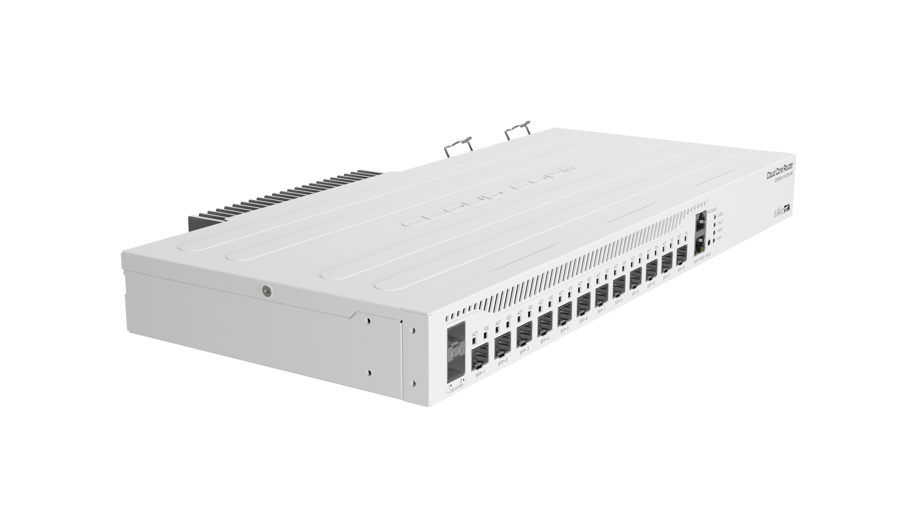 Router Mikrotik CCR2004-1G-12S+2XS, 1 puerto Giga, 12 puertos SFP+ 10G, 2 puertos SFP28 25G