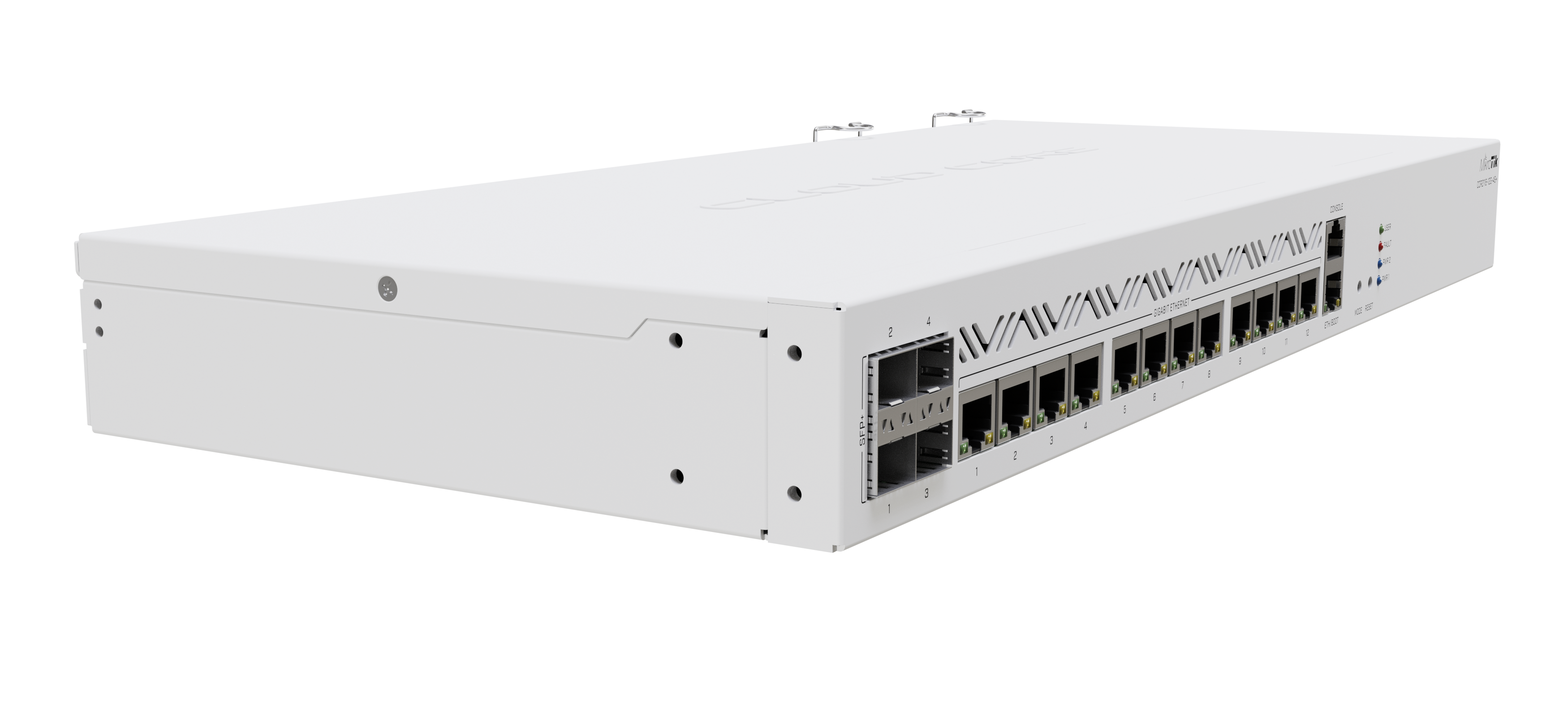 Router Mikrotik CCR2116-12G-4S+, 16 nucleos 2Ghz 16GB RAM 13 Eth Gb 4 SFP+