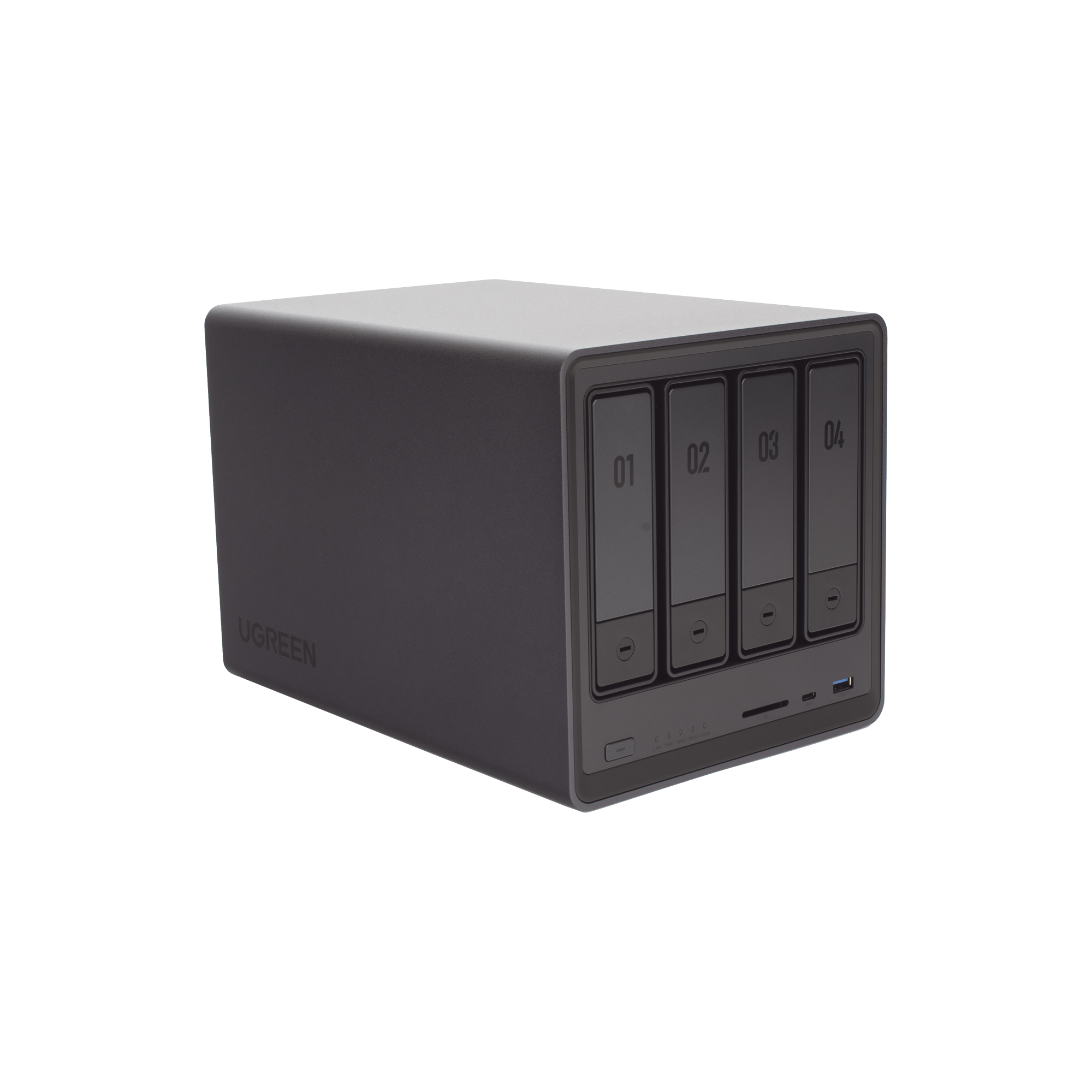 NAS Ugreen DXP4800 Plus interfaz de usuario y panel de control UGOS