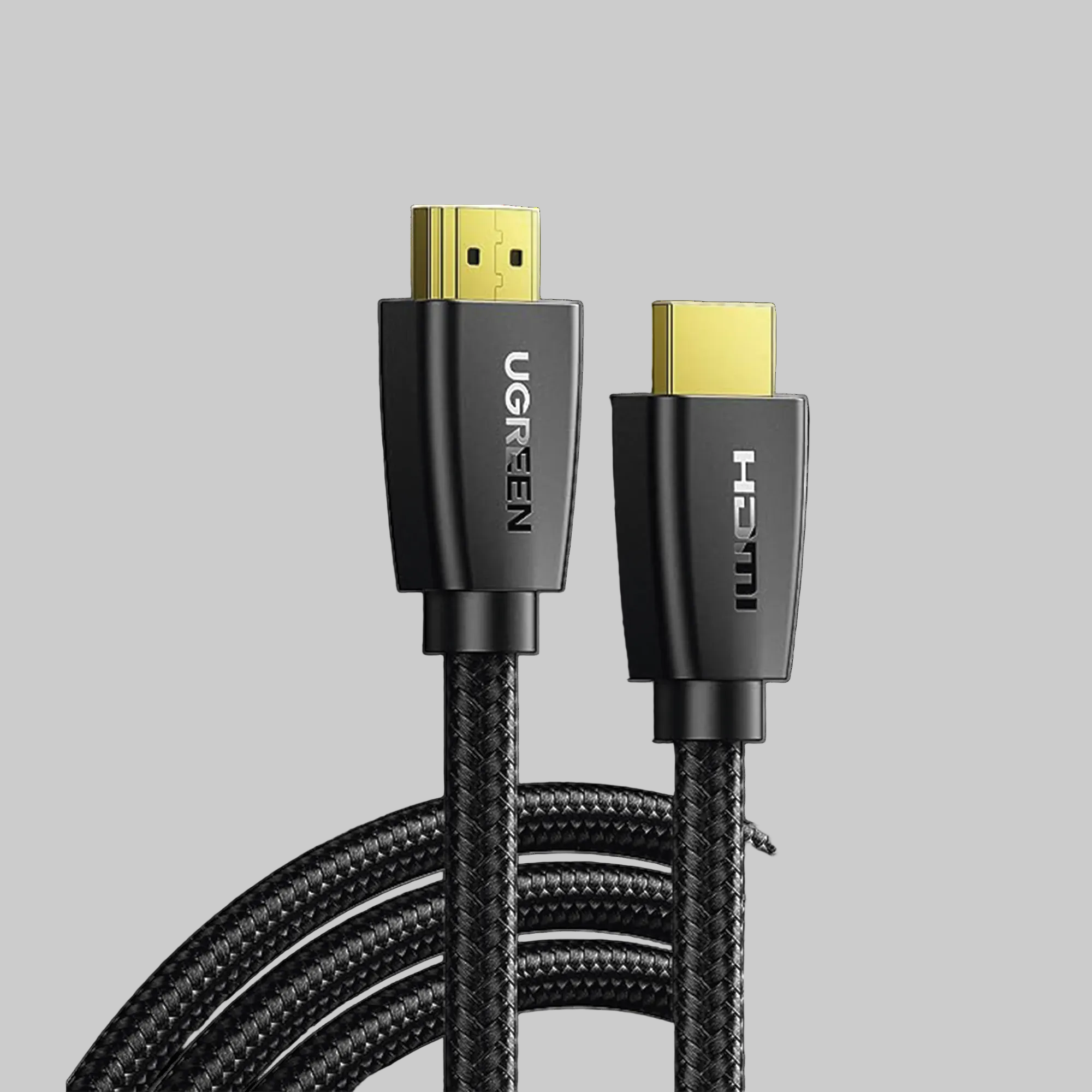 Cable HDMI 2.0 de Nylon Trenzado Ugreen 2 m Blindaje de 4 capas
