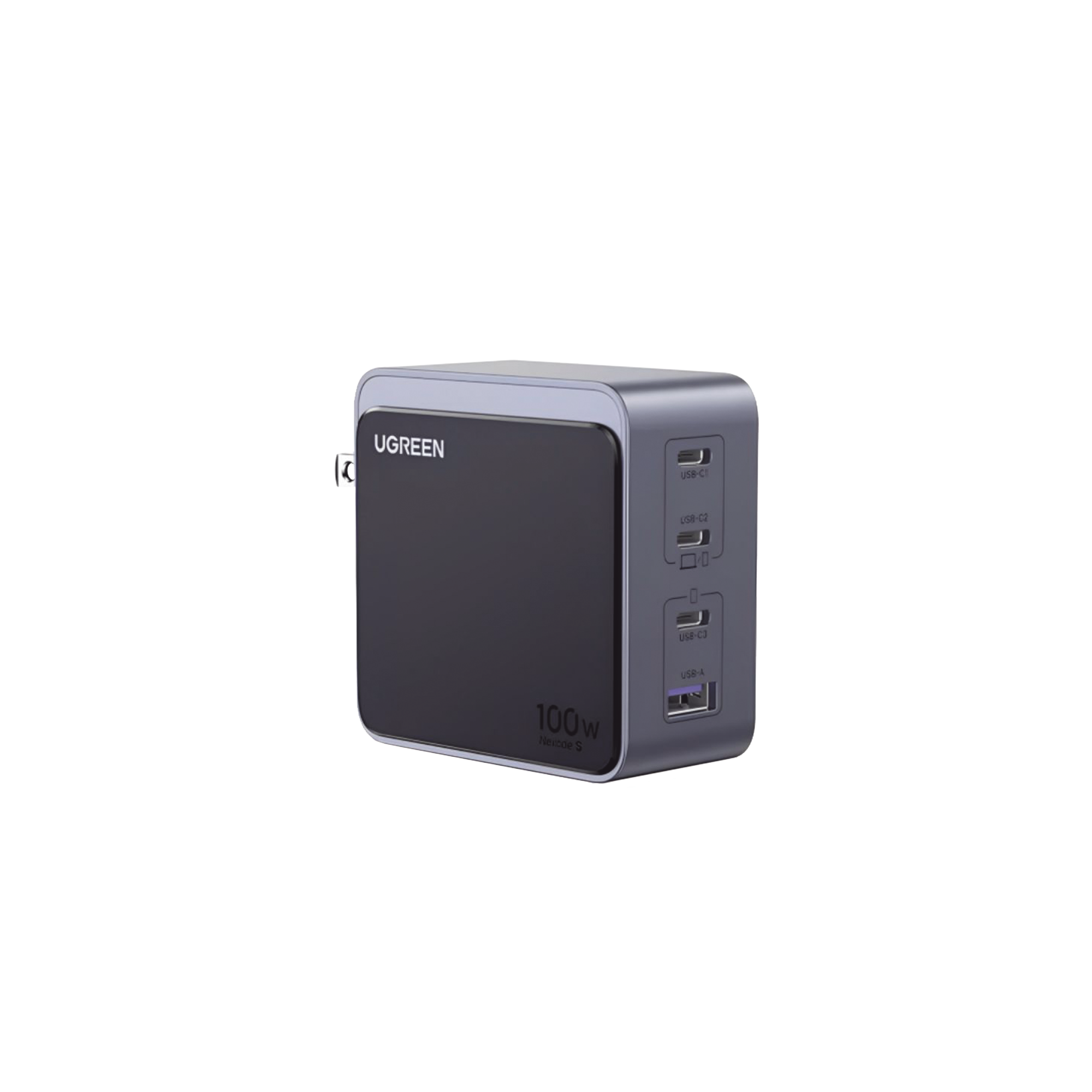 Cargador multipuerto Ugreen Nexode S 100W tecnología GaN II compacto y portátil