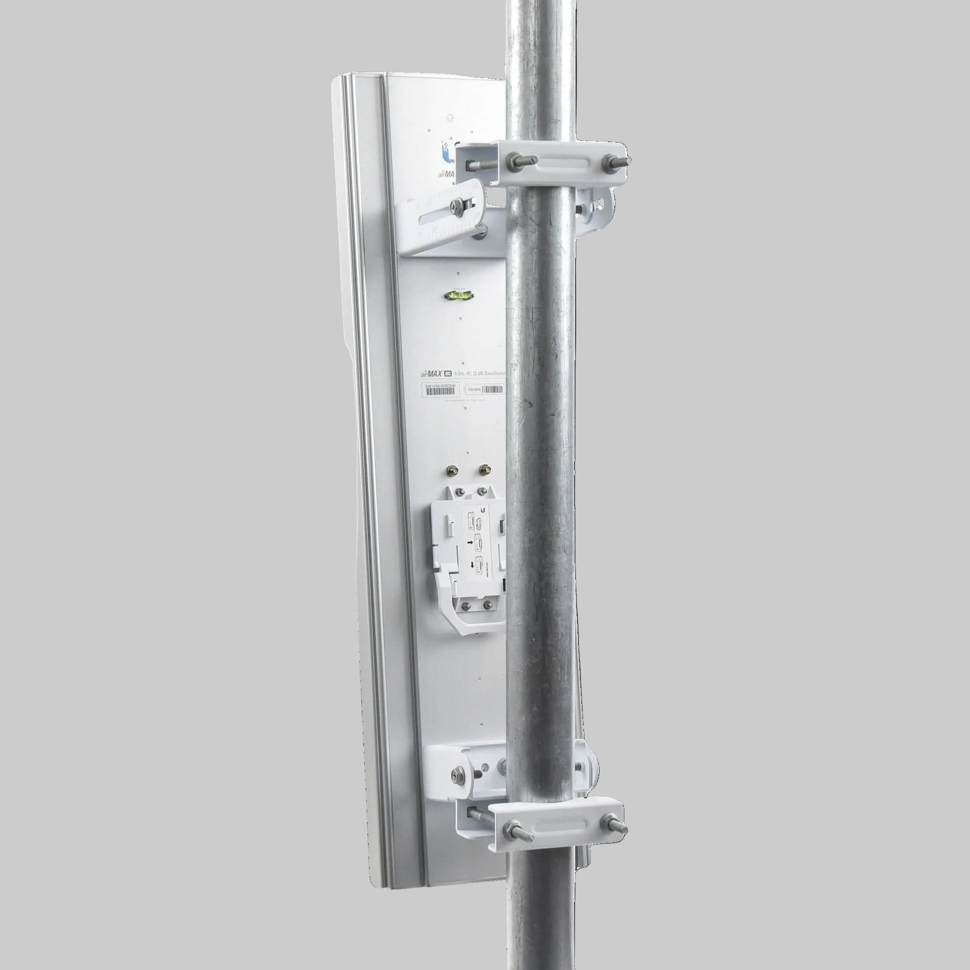 sistema de fijación trasero Ubiquiti AM-5AC22-45 con soporte ajustable para base station exterior