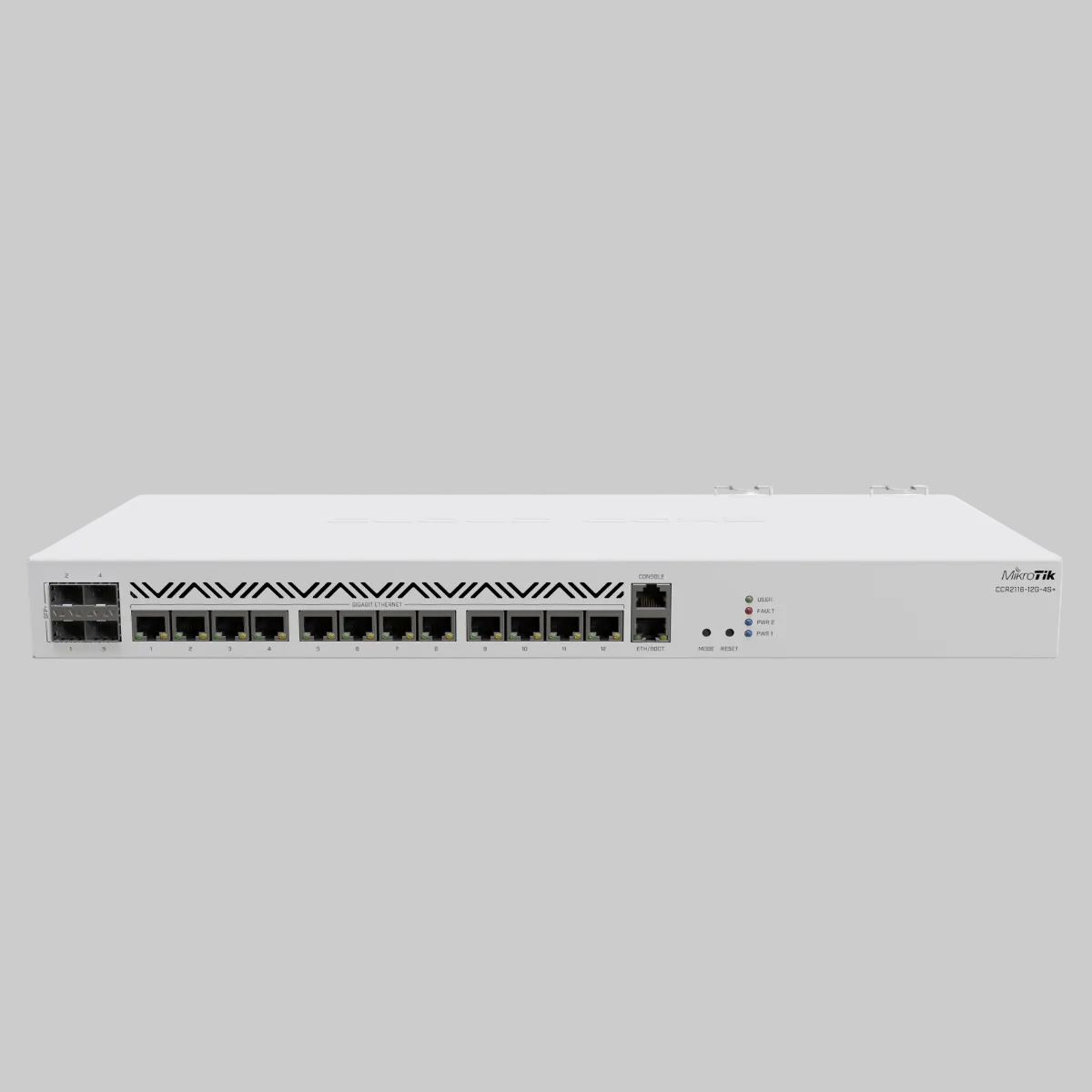 Router Mikrotik CCR2116-12G-4S+ - 16 Núcleos 2GHz 16GB RAM