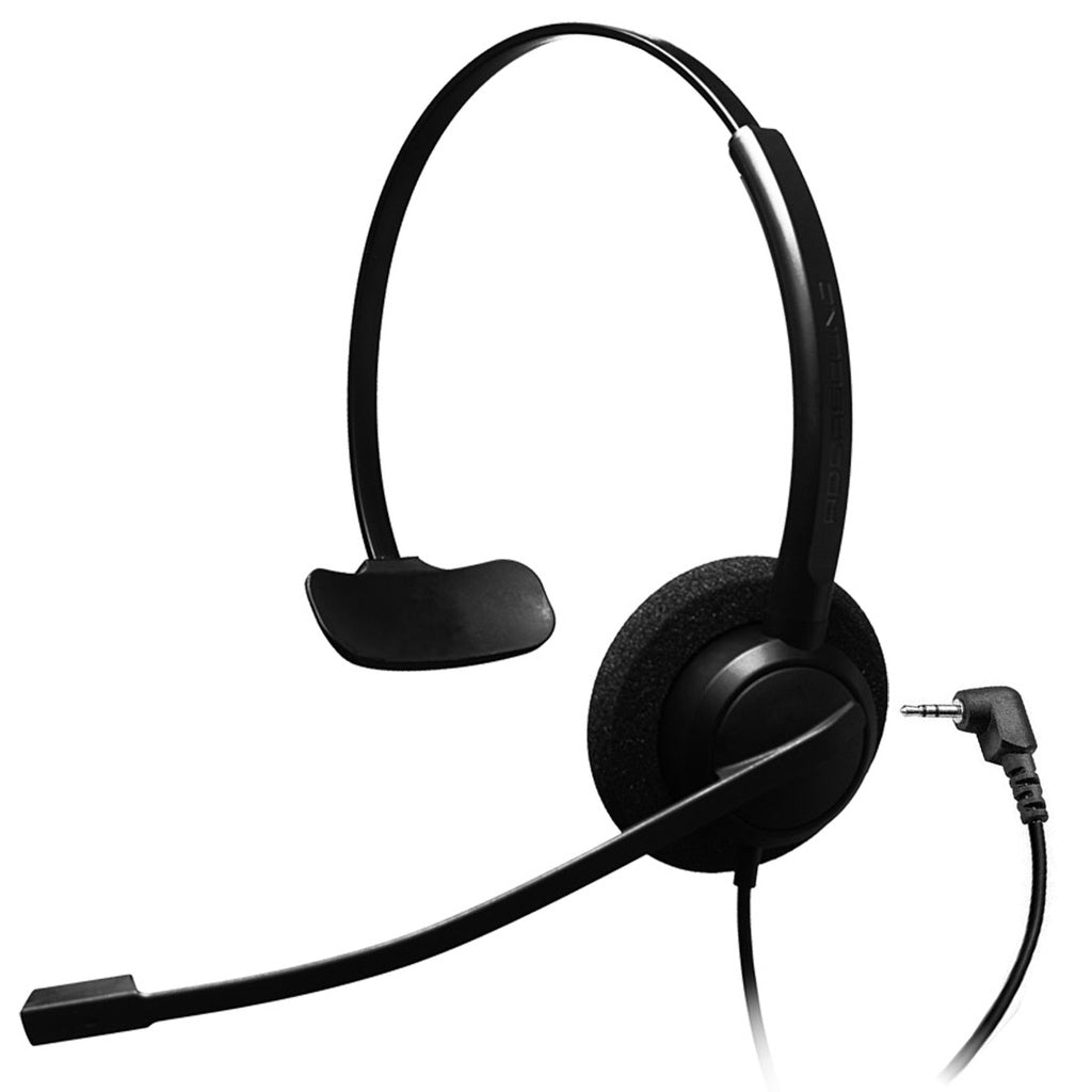 Diadema Monoaural Addasound CRYSTAL 2731 2.5mm, con cancelación de ruido, Ideal para Poly CT14