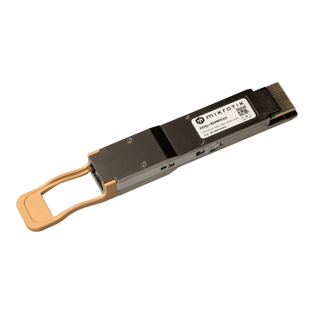 Módulo óptico QSFP-DD Mikrotik 400G 100m MTP/MPO DDQ+85MP01D