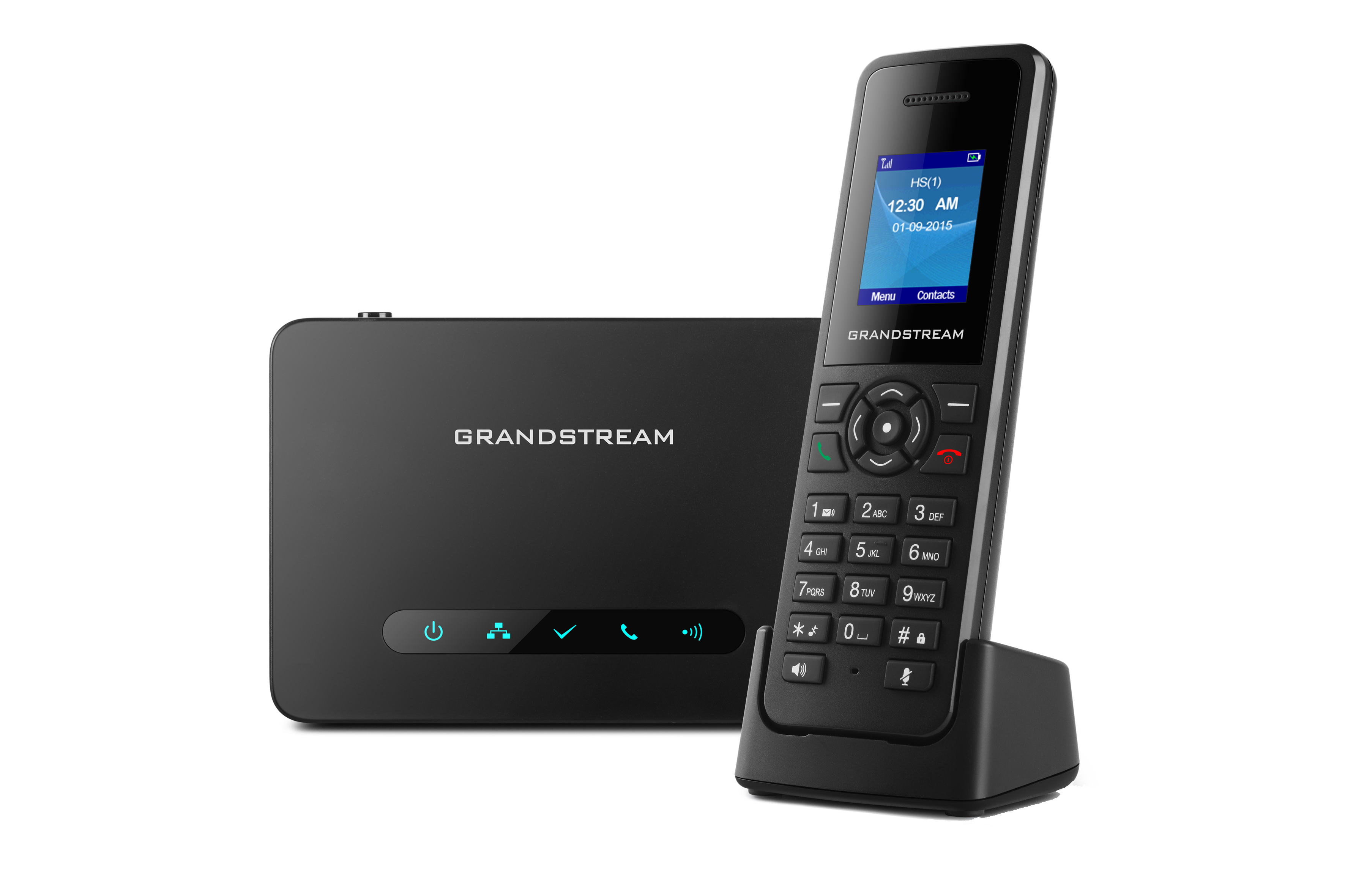 Dect Estación Base VoIP Para 5 Teléfonos Grandstream DP750, Alcance 350m