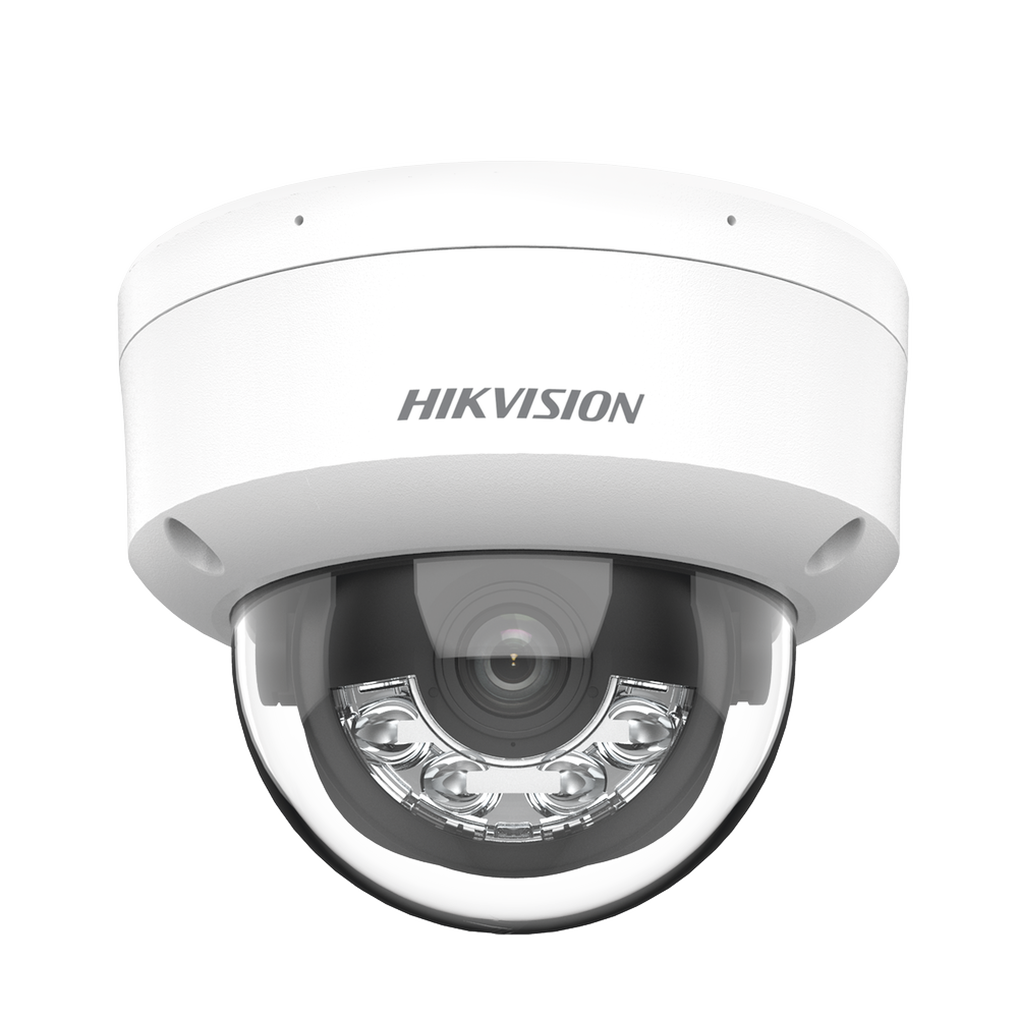 Cámara Domo IP 4 Megapixel HIKVISION DS-2CD1143G2-LIUF, Micrófono Integrado, Antivandálico IK08, IP67, Micro SD