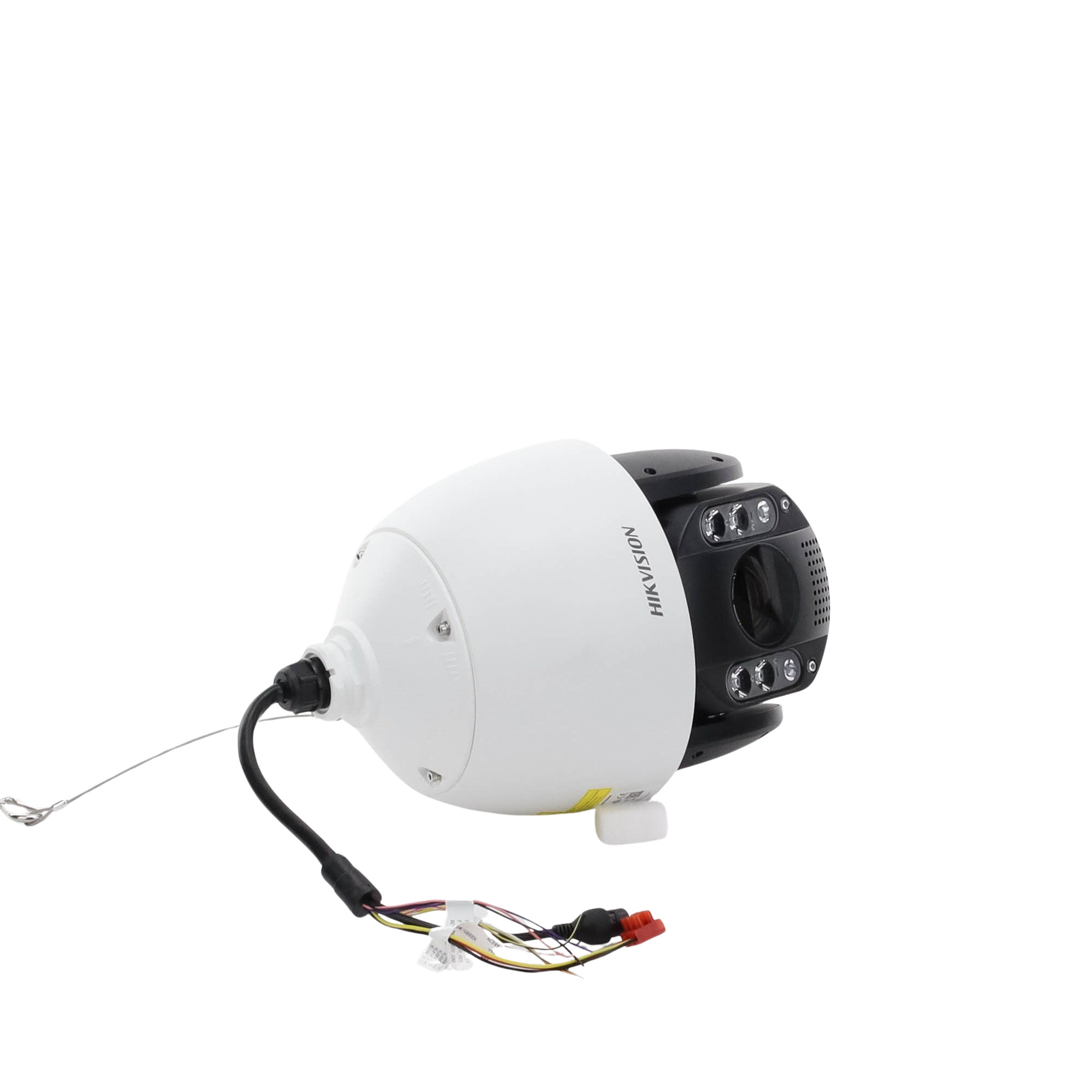 Cámara domo PTZ IP 4 Megapixel HIKVISION, 32X Zoom, 200 mts IR, IP66, Alerta Audible y Luz Estroboscópica, Autoseguimiento 2.0