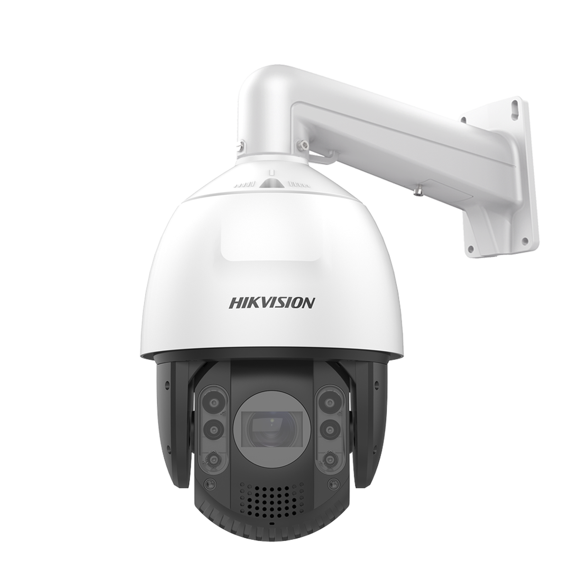 Cámara domo PTZ IP 4 Megapixel HIKVISION, 32X Zoom, 200 mts IR, IP66, Alerta Audible y Luz Estroboscópica, Autoseguimiento 2.0