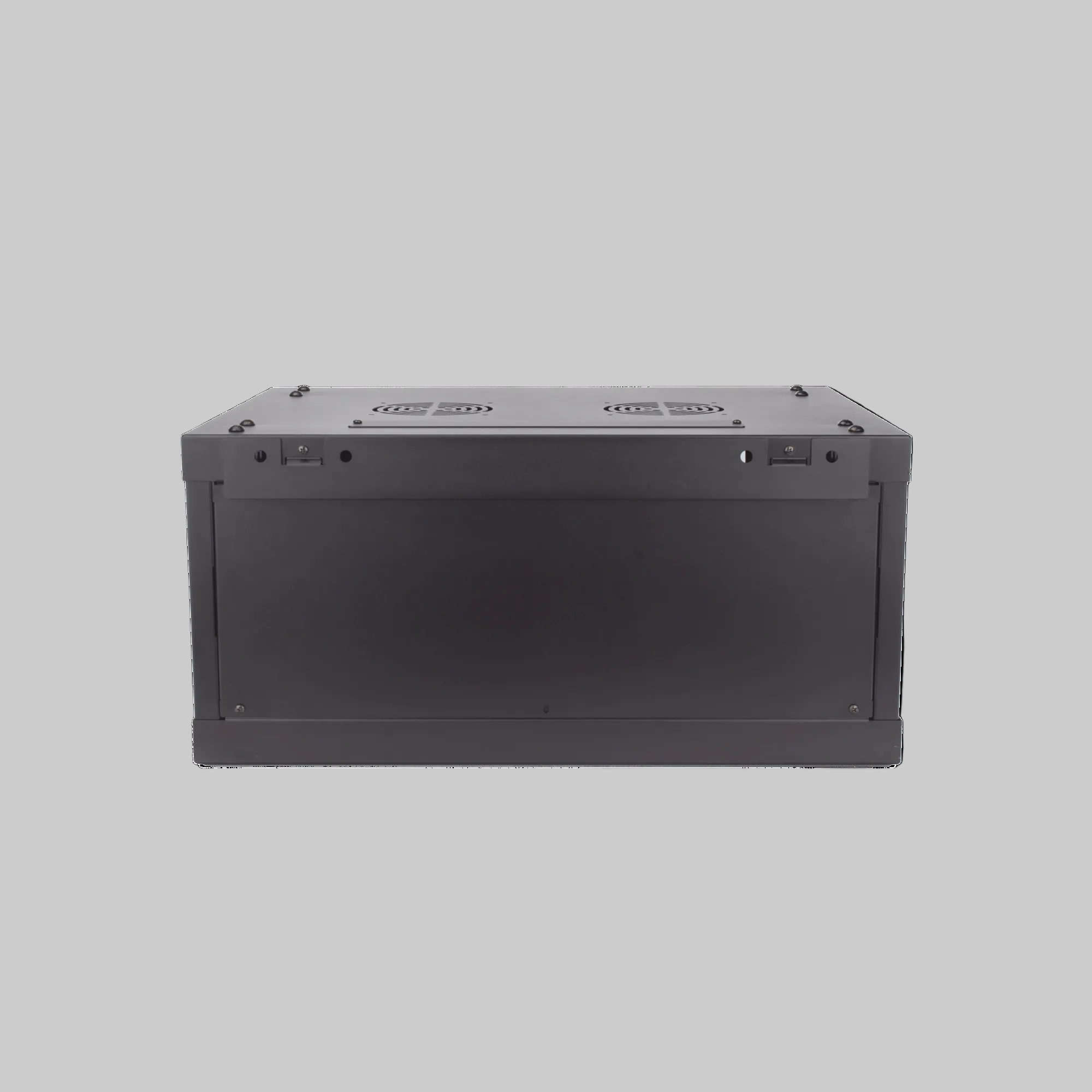 gabinete hikvision para montaje en pared con acceso trasero para cableado estructurado cctv