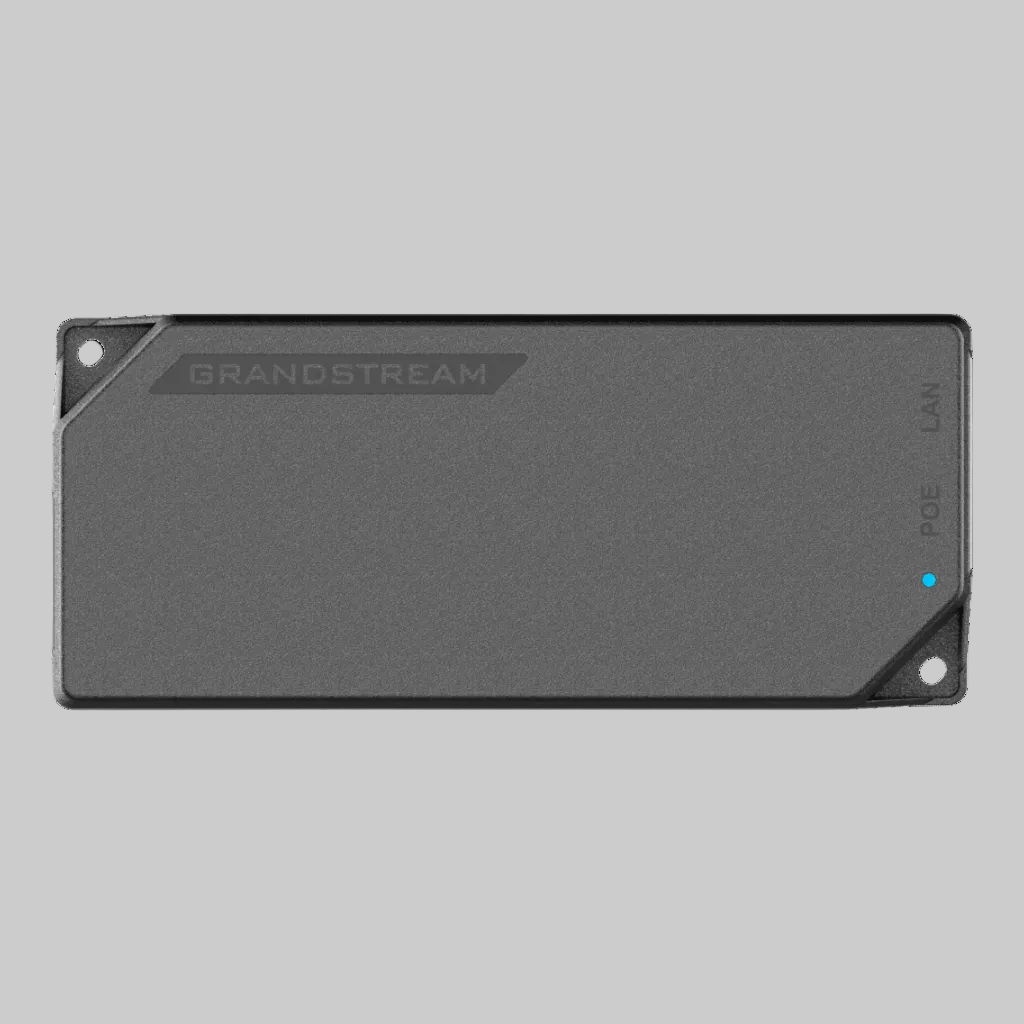 Inyector PoE Grandstream GS-POE15W-MG vista superior carcasa negra para alimentación de dispositivos de red
Copiar ALT 2