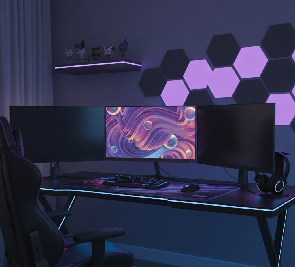 Monitor LED Full HD 1080p de 23.8" HIKVISION DS-D5024F2-BV2 Ideal para CCTV, Oficina y Hogar, HDMI-VGA, Montaje VESA ( 75 X 75), Uso 16/7, Ultra Delgado