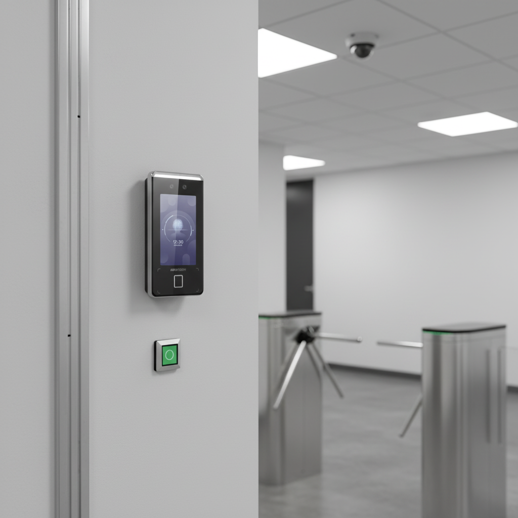 Terminal Min Moe WiFi de Reconocimiento Facial ULTRA RÁPIDO HIKVISION DS-K1T341CMFW, IP65, P2P Hik-Connect