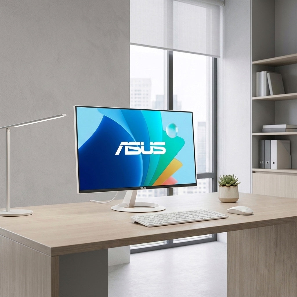 Monitor ASUS VZ24EHF-W 24 pulgadas panel IPS ángulos visión amplios HDMI