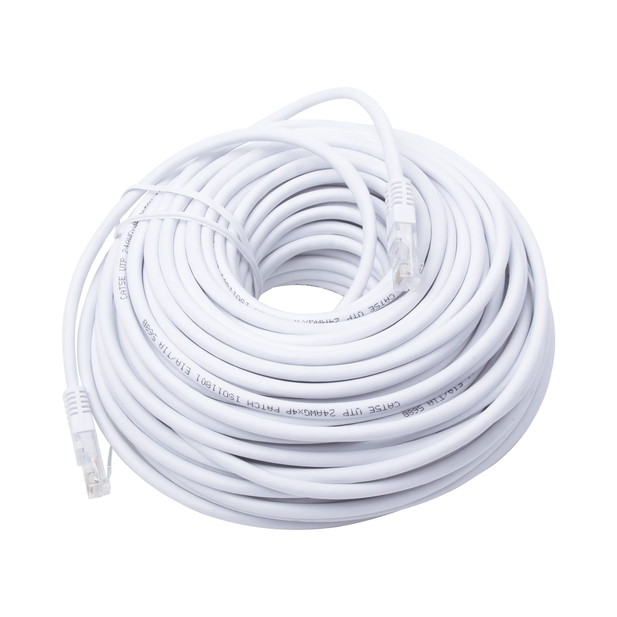 Patch cord, Linkedpro, LP-UT3-3000-WH, UTP Cat5e - 30 Metros - Blanco