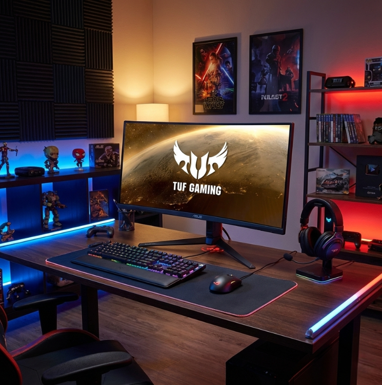 Monitor ASUS VG34VQL1B 34 pulgadas 180Hz HDR10 Adaptive-Sync gaming profesional