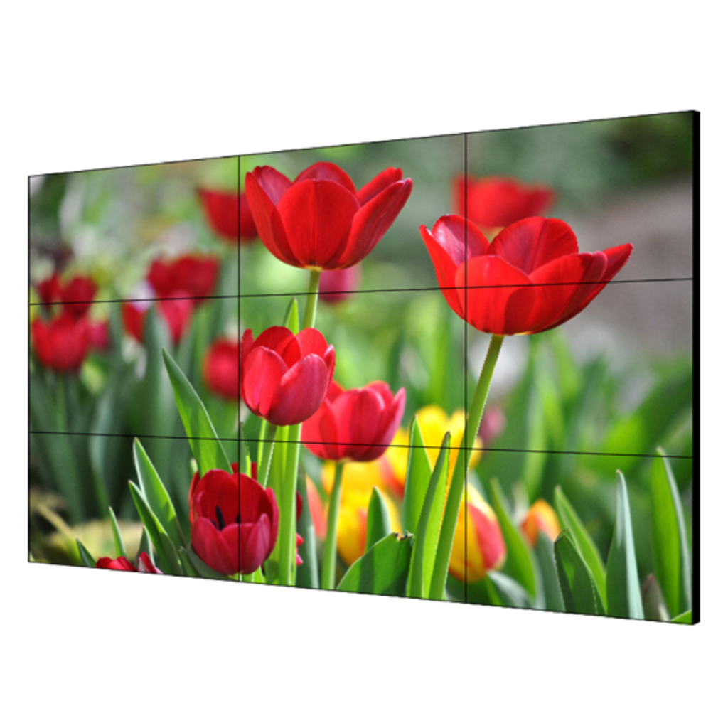 Pantalla LCD 55" para Videowall HIKVISION DS-D2055UL-0A, HDMI, VGA, DVI, DP, Daisy Chain