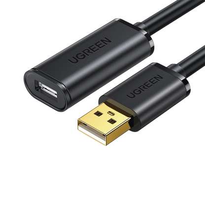 Cable Extensión USB 2.0 Activo 5m Ugreen - Macho a Hembra