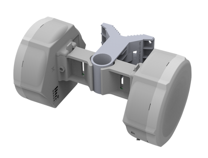 Montaje De Pared Mikrotik QM, Poste Básico Para Antenas SXT BaseBox