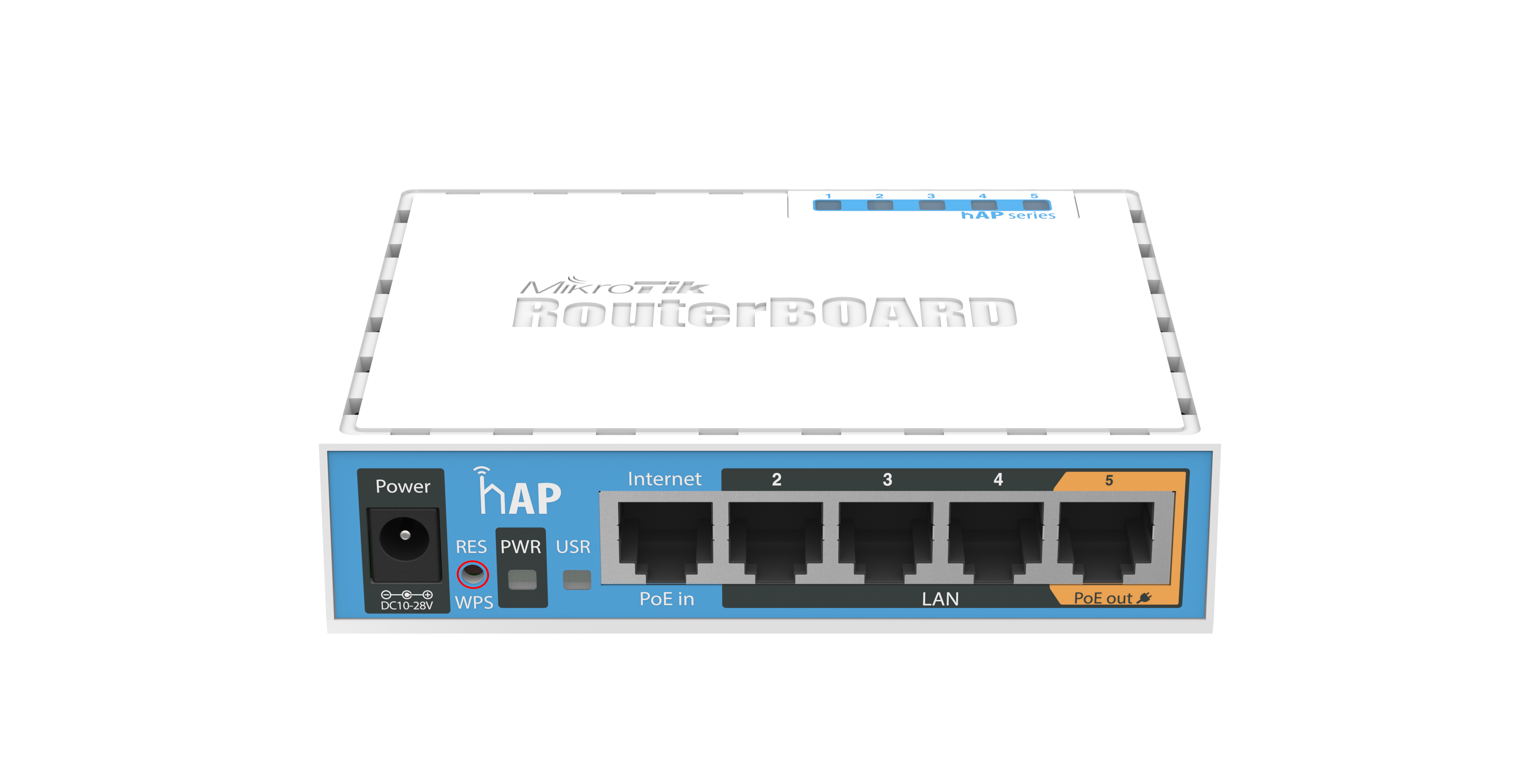 Router Mikrotik RB951Ui-2nD Routerboard hAP, Alcance 150mts, Wi-Fi, Licencia Nivel 4