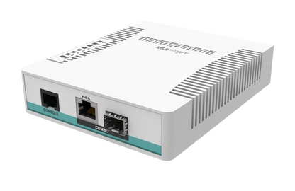 Router Mikrotik CRS106-1C-5S, Cloud Router Switch, 5 Puertos SFP, RouterOS, Licencia Nivel 5