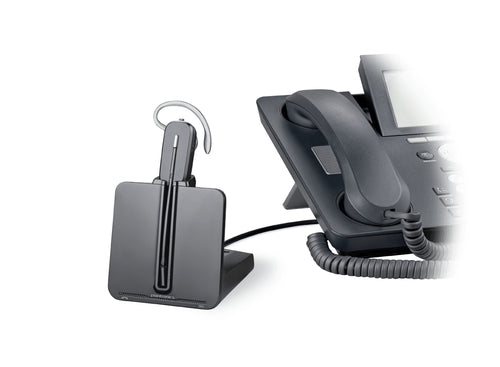Diadema Inalámbrica Convertible Poly CS540-HL10, Dect 6.0 con descolgador HL10 RJ9