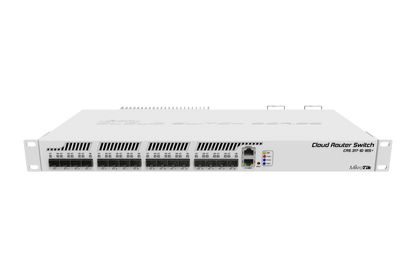Router + Switch Mikrotik CRS317-1G-16S+RM, 16 Puertos SFP+, 1GB RAM RouterOS
