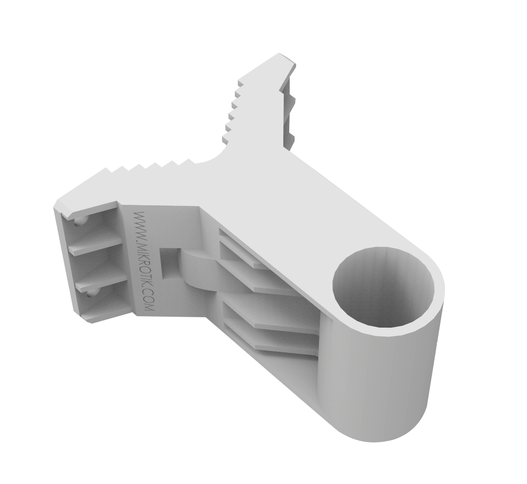Montaje De Pared Mikrotik QM, Poste Básico Para Antenas SXT BaseBox
