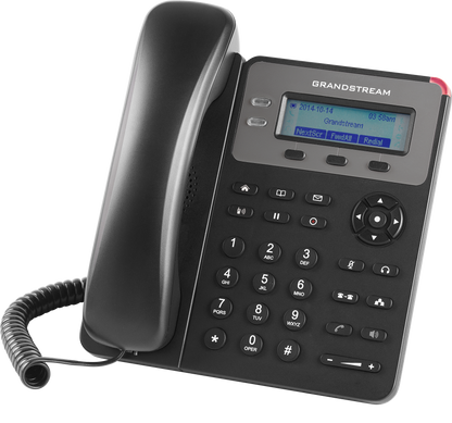 Teléfono IP Grandstream GXP1615, 1 Cuentas SIP, 2 Líneas, PoE, Incluye adaptador de corriente