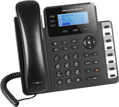 Teléfono IP HD Grandstream GXP1630, 3 Líneas SIP, PoE, GigaEth