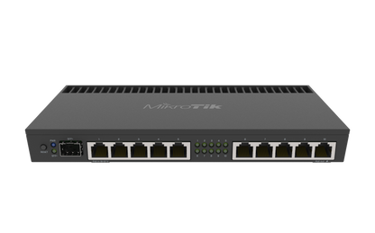 Router Mikrotik RB4011iGS+RM, 10 puertos GigaBit,  1 puerto SFP+, Licencia Nivel 5