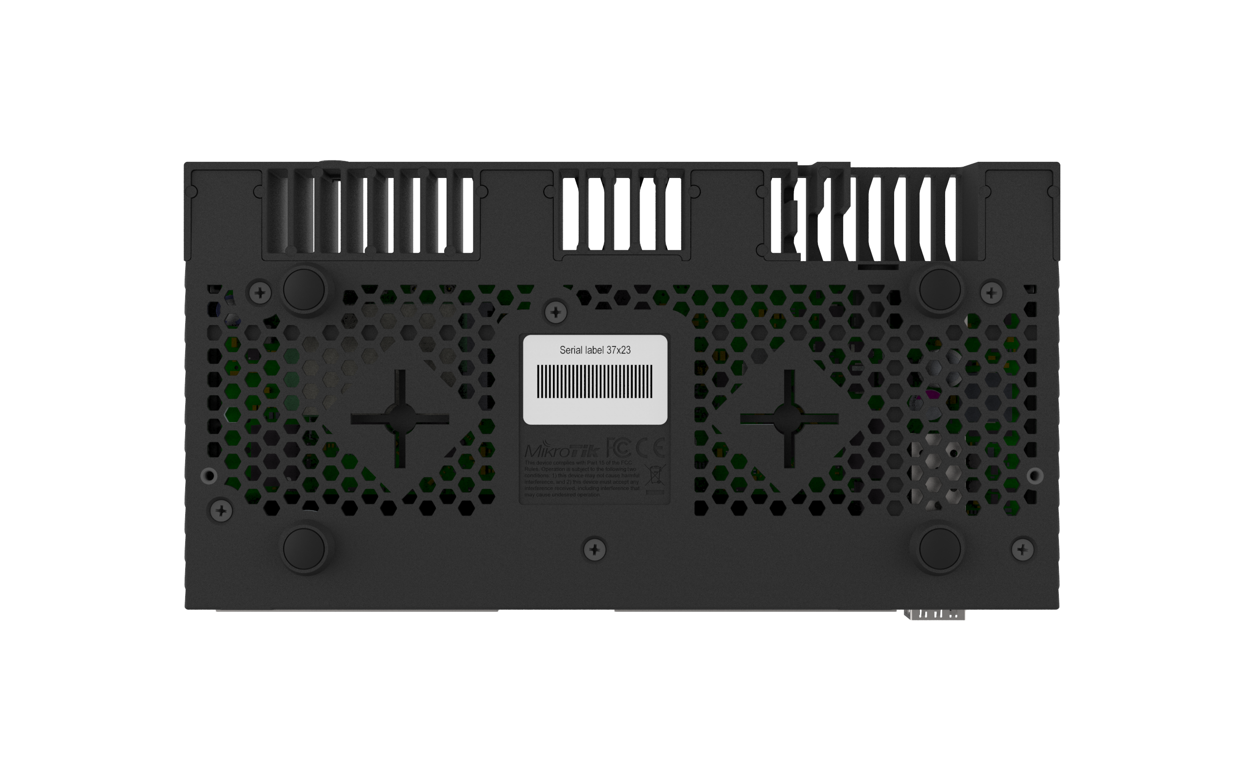 Router Mikrotik RB4011iGS+RM, 10 puertos GigaBit,  1 puerto SFP+, Licencia Nivel 5