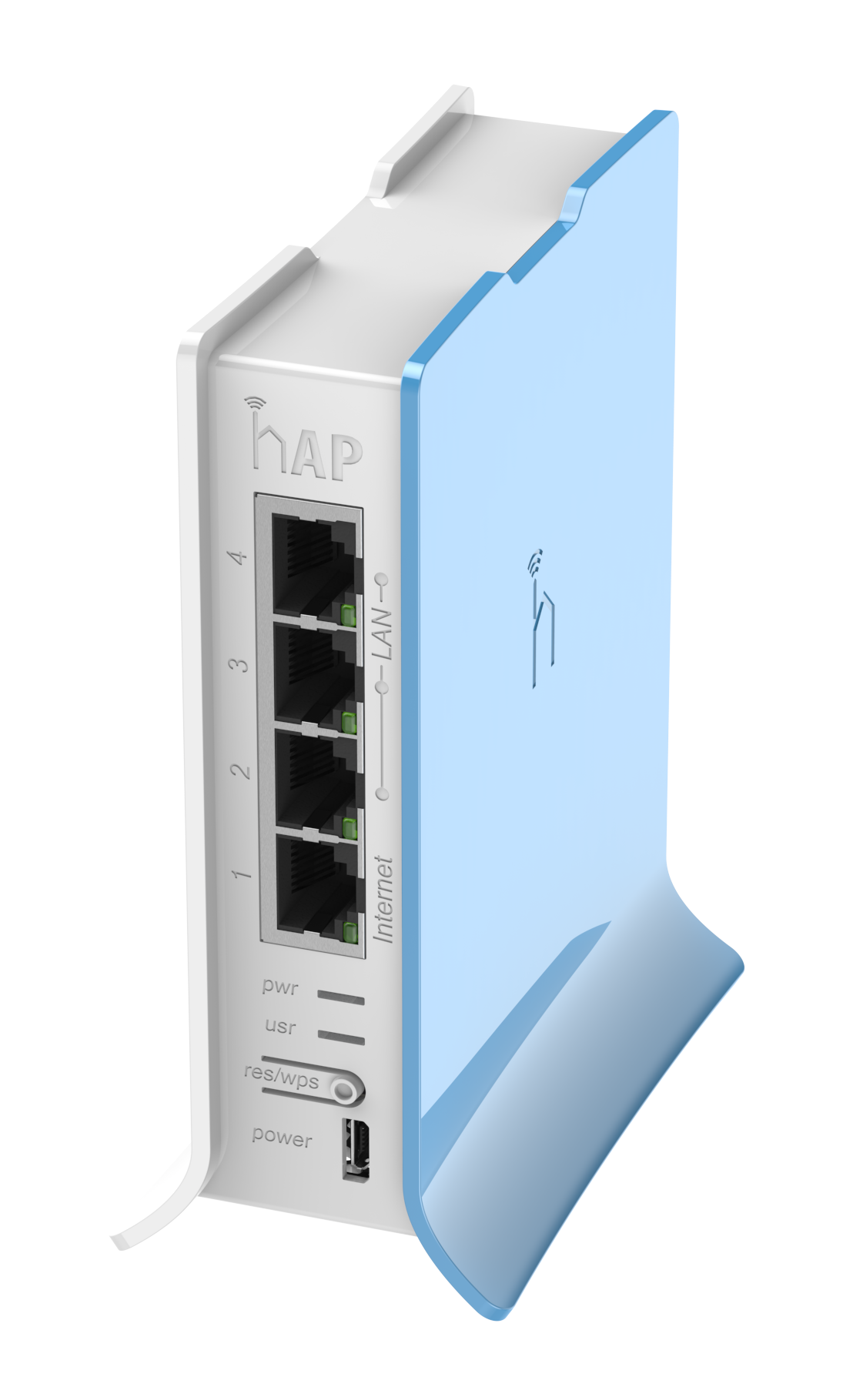 Router Mikrotik RB941-2nD-TC Hap Lite, Routeboard Azul Y Blanco 5v, Wi-Fi, Licencia Nivel 4