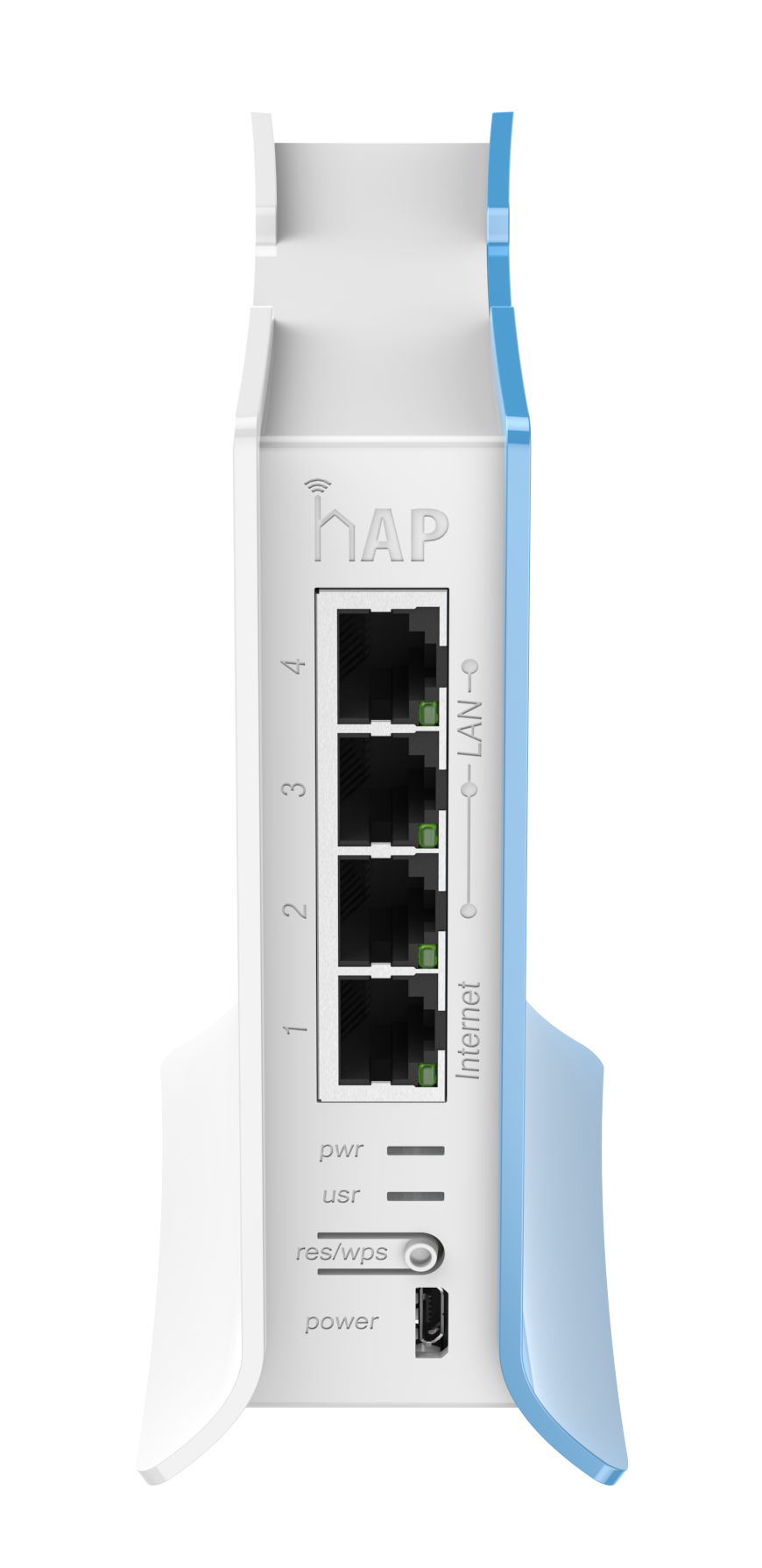 Router Mikrotik RB941-2nD-TC Hap Lite, Routeboard Azul Y Blanco 5v, Wi-Fi, Licencia Nivel 4