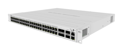 Switch PoE Mikrotik CRS354-48P-4S+2Q+RM, 48 puertos GbEth, Capa3, 4 puertos SFP+ y 2 puertos QSFP de 40G