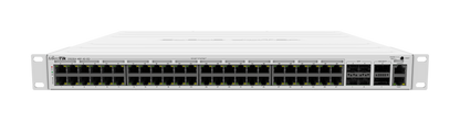 Switch PoE Mikrotik CRS354-48P-4S+2Q+RM, 48 puertos GbEth, Capa3, 4 puertos SFP+ y 2 puertos QSFP de 40G