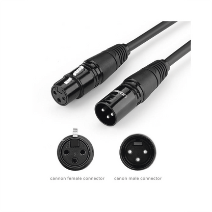 Cable audio XLR Ugreen 15 metros cobre sin oxígeno alta fidelidad