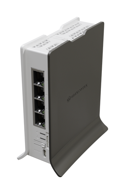 Router Mikrotik L41G-2axD&FG621-EA, hAP ax lite LTE6, Wi-Fi6, Ranura SIM de Modem, soporta banda 28