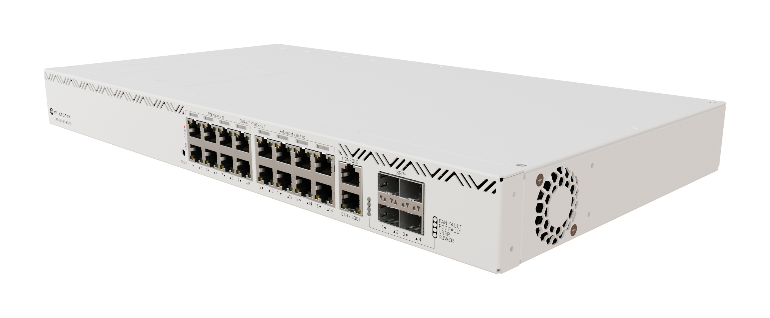 Switch PoE Mikrotik CRS320-8P-8B-4S+RM, RAM 256 MB, 8 PoE, 4 SPF+, Licencia 5