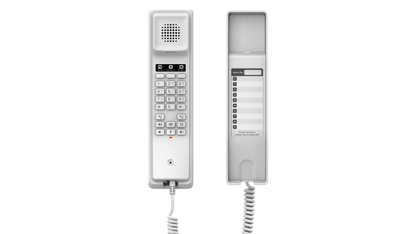 Teléfono Hotelero IP Grandstream GHP610, 2 cuentas y SIP 2 líneas, No incluye adaptador de corriente