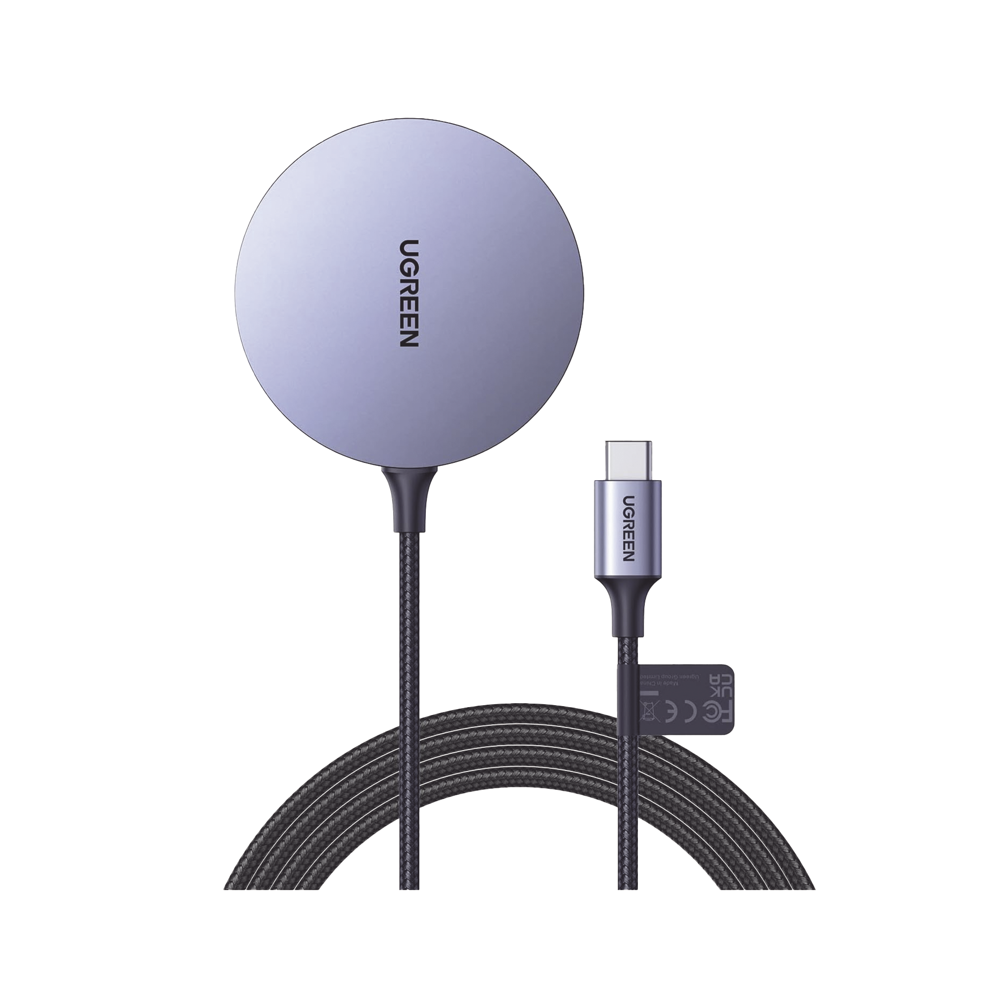 Cargador Inalámbrico Ugreen 15W MagSafe - Magnético iPhone Certificado