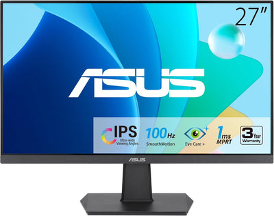 Monitor ASUS VA27EHF 27 pulgadas Full HD 100Hz oficina multimedia