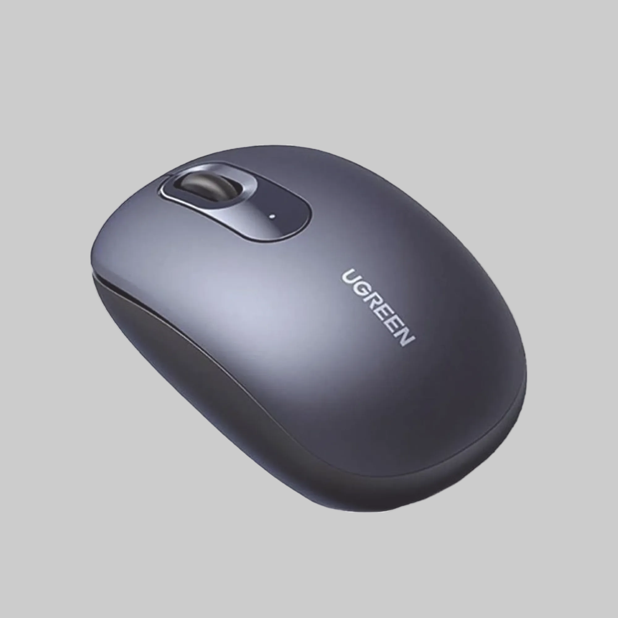 Mouse inalámbrico Ugreen silencioso 2400 DPI 2.4G azul ergonómico
