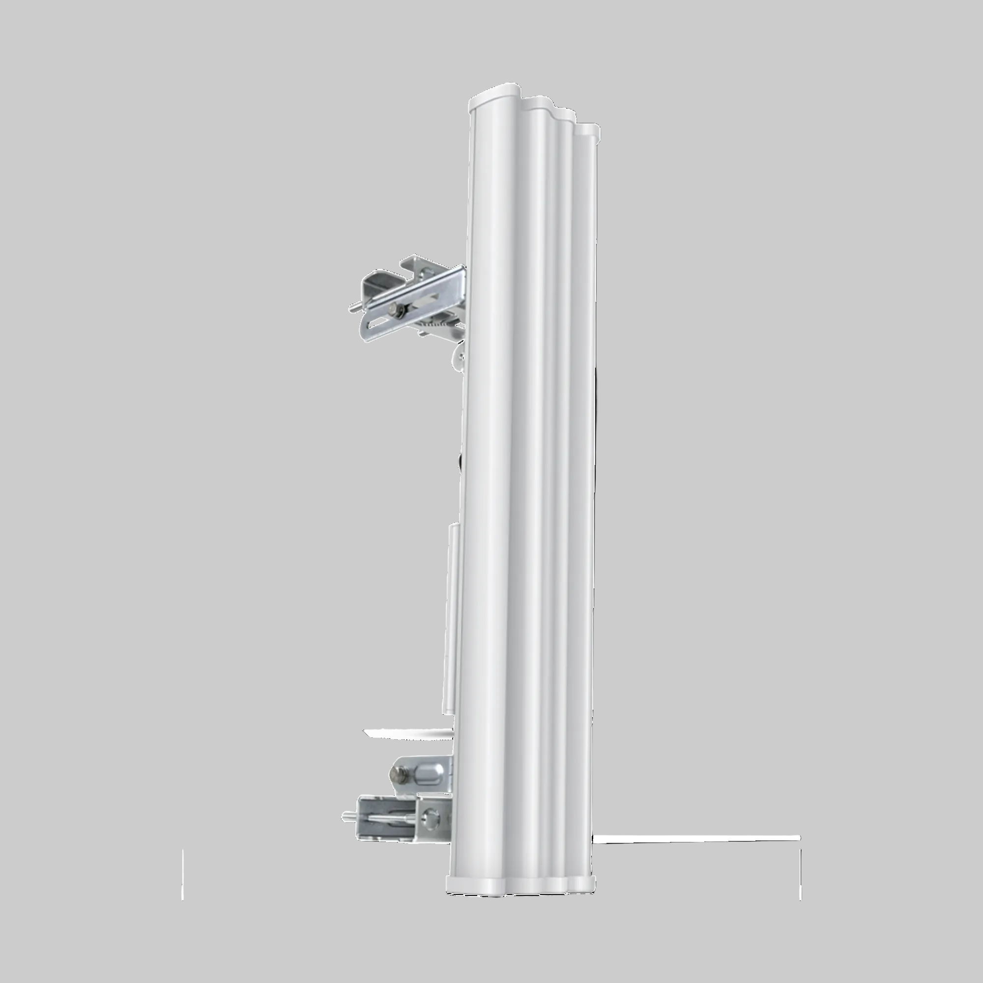 antena sectorial Ubiquiti 5GHz 20 dBi 90 grados con soporte metálico para torre WISP vista frontal