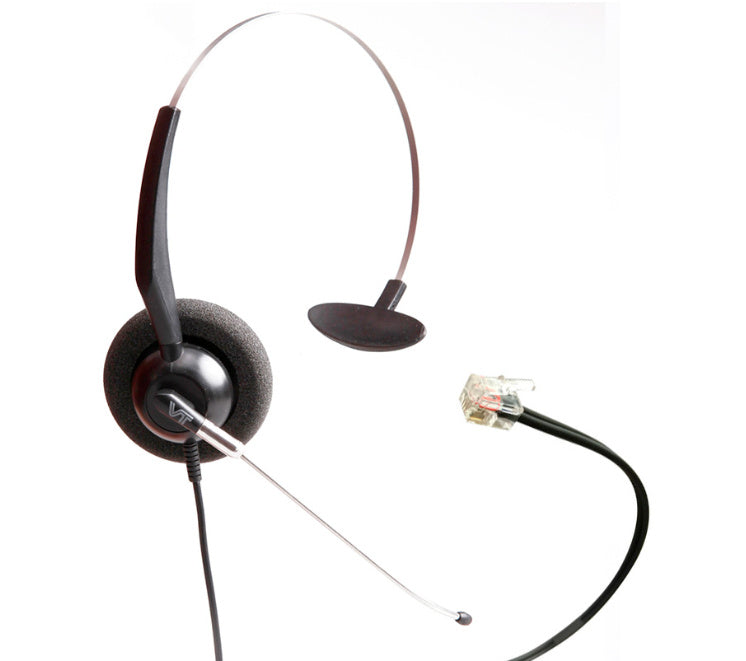 Diadema Monaural Vbet VT3000M-ST-RJ9-03, Conector Rj9 para Grandstream, Yealink y snom