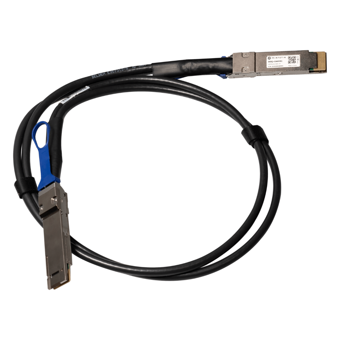 Cable DAC QSFP-DD Mikrotik 400G 1m Pasivo DDQ+DA0001
