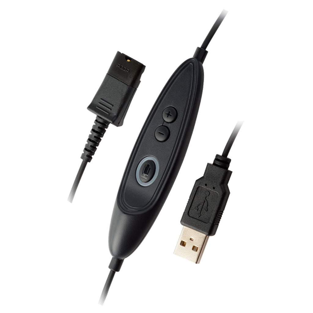 Cable de Conexión Addasound DN1011, QD Tipo Poly a USB con Controles
